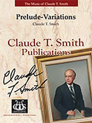 Prelude Variations Concert Band sheet music cover Thumbnail